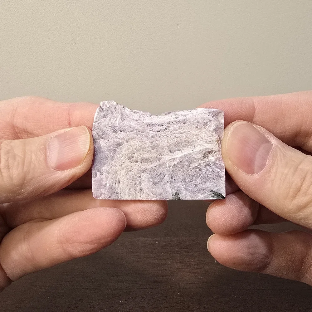 Charoite Crystal Slab #B - Picture 1 of 7
